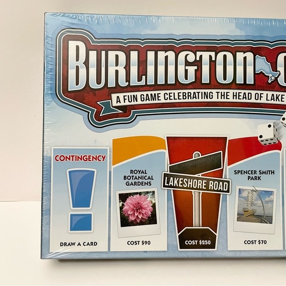 Burlington Opoly Monopoly Board Game Sealed - Picture 4 of 11